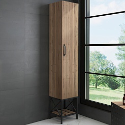 Comforty Пенал Бредфорд 40 дуб темный – фотография-1